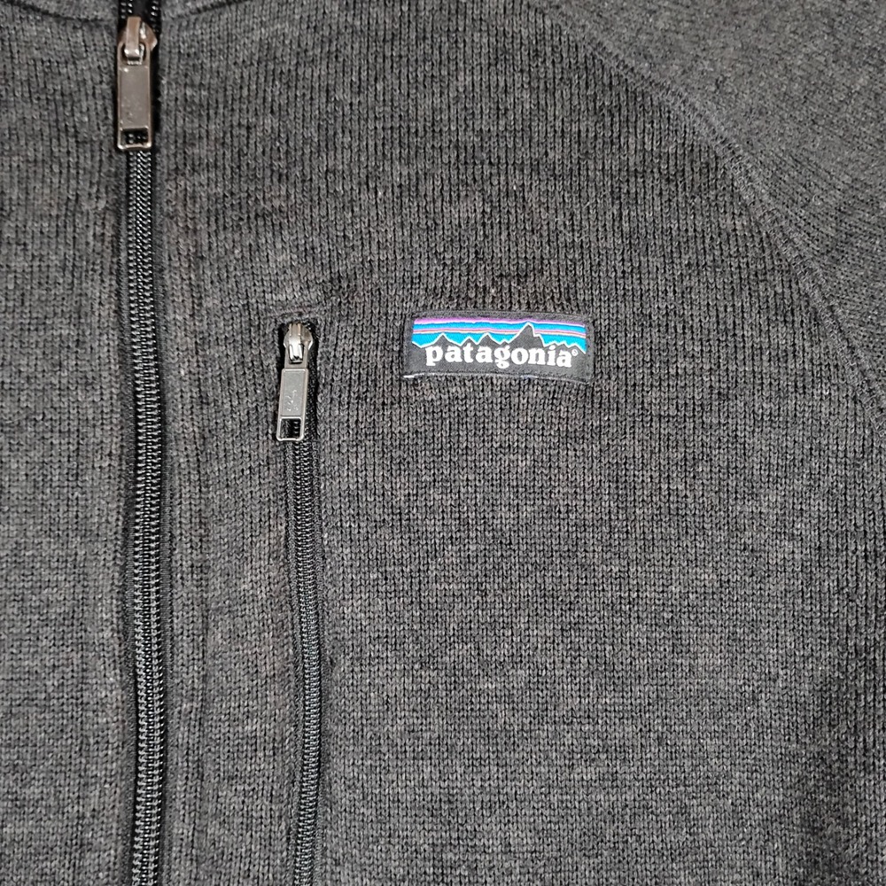 Patagonia Better Sweater Full Zip Jacket Black Mens 25527 SP19 Fleece Coat - Picture 2 of 11